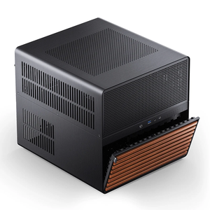 JONSBO N5 Carcasa de Torre Media de Chasis de Aluminio, Carcasa de 12 HDD Bay Dual de 120mm, Ventiladores AFX PSU 1U, USB, <span class=keywords><strong>PC</strong></span>, Acrílico, ATX, 1 Unidad - Product Image 1