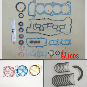 ชุดปะเก็น GA16DS แบบเต็ม16V ชุดตลับลูกปืนเพลาข้อเหวี่ยงสำหรับ <span class=keywords><strong>Nissan</strong></span> <span class=keywords><strong>Primera</strong></span>/Sunny/100NX /avnir Cargo 1.6L - Product Image 2