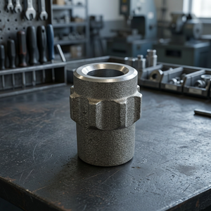 Inserto de Centro de Eje Industrial de Alto Rendimiento, Pieza Metálica de Ingeniería Avanzada para Sistemas de Fabricación Mecánica - Product Image 4