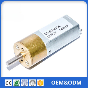 Moteur à engrenages micro DC 15 mm en gros, 3V-24V, personnalisable, pour appareil de beauté, brosse pour animaux, distributeur de savon, serrure intelligente - Product Image 4