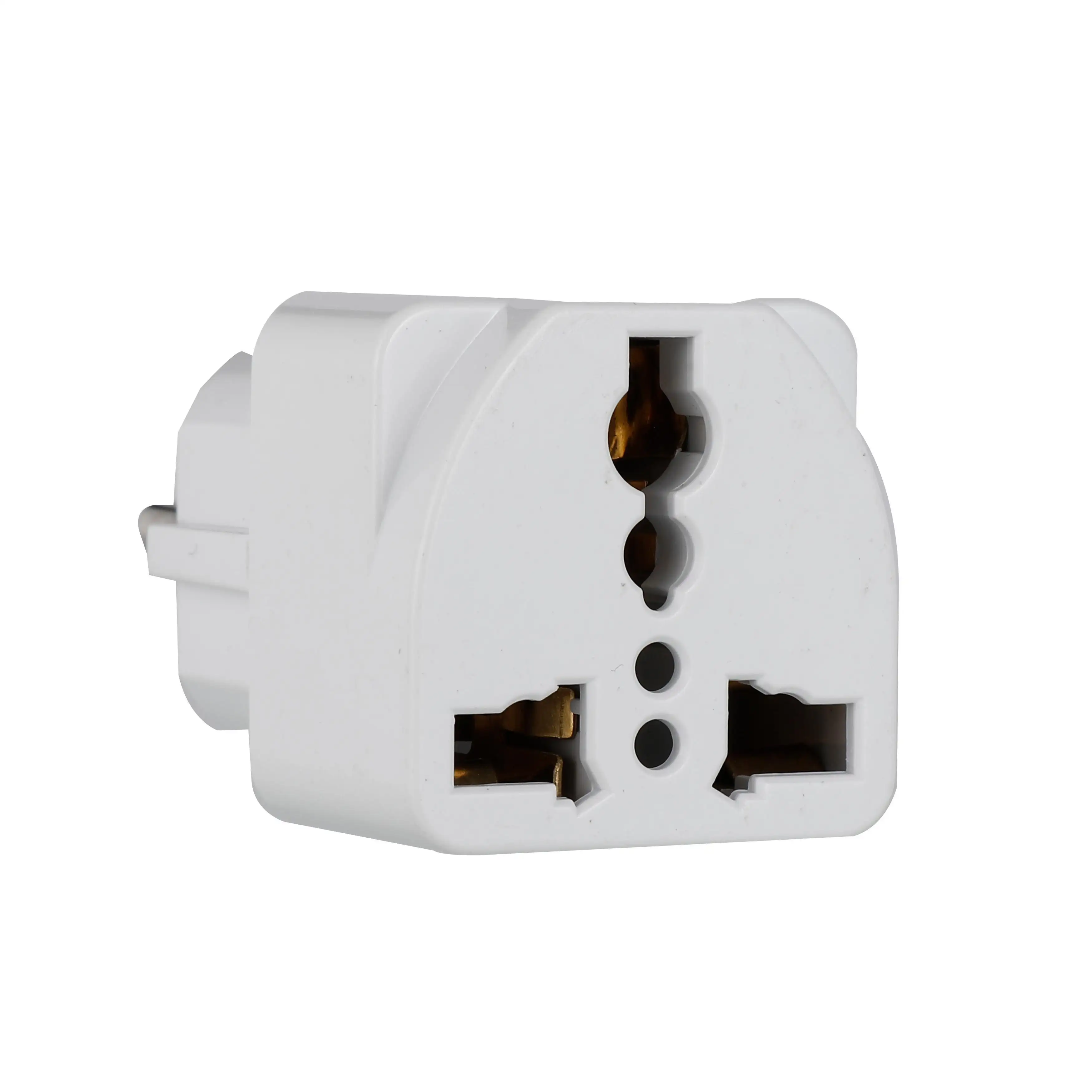 EU 2 pin adapter European standard socket plug travel universal adapter