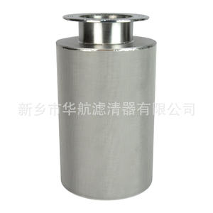 ตัวกรองตาข่ายเผาสแตนเลสหน้าแปลนเก็บฝุ่นพร้อมท่อกรองไอเสียเพื่อประสิทธิภาพที่ดีขึ้น - Product Image 4