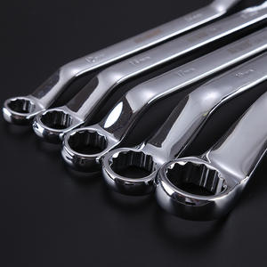 Jeu de clés à douille hexagonales métriques en acier 45 chromé, double extrémité, 10 pièces, qualité industrielle, outil manuel pour la réparation automobile - Product Image 1