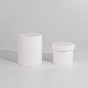 Bán hàng nóng tùy chỉnh <span class=keywords><strong>15ml</strong></span> 30ml 50ml sang trọng acrylic nhựa không có không khí bơm bột kem chăm sóc da rỗng Trắng <span class=keywords><strong>Jar</strong></span> cho mỹ phẩm 1oz 2oz - Product Image 5
