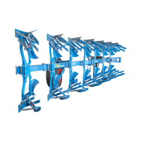 2025 Mega-Farm Products Charrue semi-remorquée à grille réversible, robuste et durable, à moteur diesel, avec pompe à engrenages hydraulique, écologique, haute performance