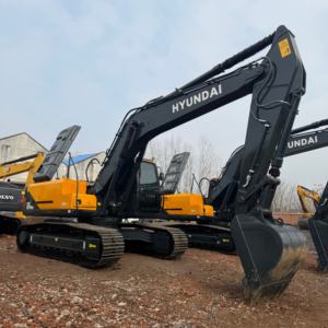 Excavatrice sur chenilles hydraulique Hyundai HX225HD d'occasion de haute qualité, 22,5 tonnes, HX225 225HD, équipement de machinerie lourde d'occasion - Product Image 2