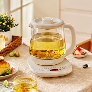 เครื่องชงชา Little Bear กาต้มน้ำแก้วขนาด 1.5 ลิตร สำหรับใช้ในบ้านและสำนักงาน - Product Image 1