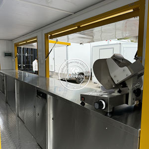 Quiosco de Contenedor Marítimo Moderno Personalizado de Alta Calidad para Cafetería y Restaurante con Cocina - Product Image 5