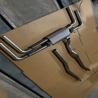 Système d'échappement haute performance en acier inoxydable de 1,5 mm d'épaisseur pour X1 M35i X2, avec soupape sport, finition polie miroir, 2017-2023
