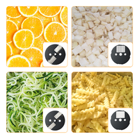 Coupe-légumes et fruits électrique multifonctionnel en gros, hachoir et trancheuse de légumes, mandoline pour la cuisine