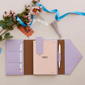 Carpeta de Cuero PU Premium con Múltiples Compartimentos, Cubierta Desmontable para Cuaderno, Ideal para Oficina, Escuela y Desplazamientos Diarios, Perfecta para Regalo - Product Image 4