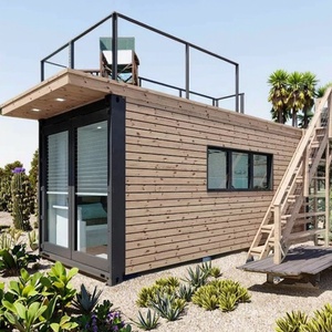 Casa Contenedor de Lujo de Dos Dormitorios con Diseño Moderno para Uso en Villas, Hoteles, Oficinas, Talleres - Product Image 2