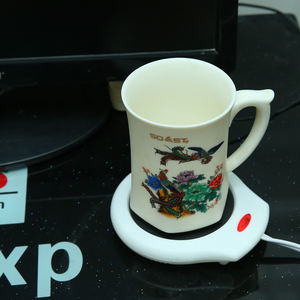 <span class=keywords><strong>Chauffe</strong></span>-plat et <span class=keywords><strong>chauffe</strong></span>-tasse électrique en plastique écologique, très parfumé, pour soupe, sauce et café - Product Image 3