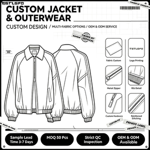 Custom LOGO Men Denim <b>Canvas</b> Waterproof Eco-Friendly Winter Unisex 260gsm Stand Collar Blank Zip Front Washed Oversized <b>Jacket</b> - Product Image 4
