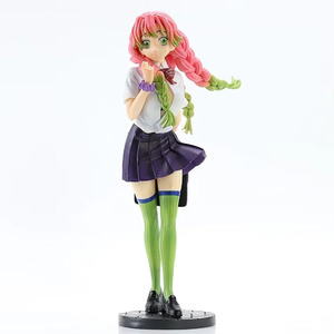 Figurine d'anime GK Tueur de démons 30cm Kanroji Mitsuri niform PVC Action Figure <span class=keywords><strong>Kimetsu</strong></span> <span class=keywords><strong>No</strong></span> <span class=keywords><strong>Yaiba</strong></span> Statue Modèle Figurine Poupée Jouet - Product Image 1