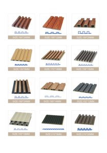 Venta caliente de WPC apta para empresas de vivienda y negocios-Servicio directo del fabricante, entramado artístico de WPC, ignífugo, impermeable - Product Image 5