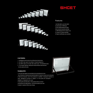 Shcet 165 tùy chỉnh <span class=keywords><strong>10W</strong></span>-300W IP65 <span class=keywords><strong>LED</strong></span> công suất cao cho sân vận động ngoài trời phòng tập thể dục đèn cố định skd <span class=keywords><strong>LED</strong></span> lũ thành phần ánh sáng - Product Image 6