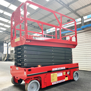 Platform Kerja Udara Mobile Scissor Lift Hidrolik dengan Tinggi Kerja 4-18m dan Sertifikasi CE - Product Image 3