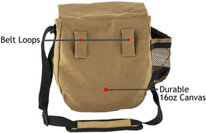Sac de golf en toile léger personnalisé, sac de golf durable, porte-6 à 8 disques, sac bandoulière - Product Image 1