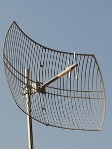 पैराबोलिक ग्रिड एंटेना लंबी दूरी 24dbi प्राप्त खगोलीय अवलोकन 1400-1525mhz चित्र संचरण - Product Image 2