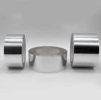 Ruban adhésif en aluminium pour la réparation des fuites de conduites d'air, étanche, isolant thermique, adhésif températurelle, vente en gros