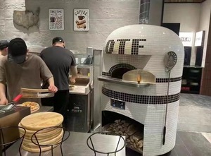 Une technologie Bois de chauffage <span class=keywords><strong>Boulangerie</strong></span> Turquie Bois Brûleur à gaz Utilisé au feu de bois Prix de gros Commercial Cuisine extérieure Four à <span class=keywords><strong>pizza</strong></span> Pierre - Product Image 3