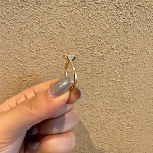 Anello di Fidanzamento <span class=keywords><strong>Solitario</strong></span> con Diamante CVD Coltivato in Laboratorio Certificato IGI da 2~5 Carati in Oro 18K/14K per Matrimonio Femminile - Product Image 3