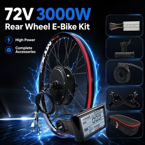 <span class=keywords><strong>Kit</strong></span> de conversion de <span class=keywords><strong>roue</strong></span> arrière de vélo électrique 72V 3000W, <span class=keywords><strong>moteur</strong></span> de moyeu KT V12L, écran LCD PAS, <span class=keywords><strong>kit</strong></span> complet pour <span class=keywords><strong>VTT</strong></span> tout-terrain, directement de l'usine - Product Image 1
