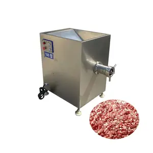 Máquina de molienda de carne, picadora profesional Industrial de carne de congelación, salchichas, picadora de carne