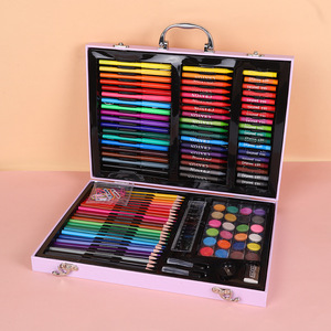 Yichen 128-piece Children's <strong>Drawing</strong> <strong>Tool</strong> Set Painting Gift Box Complete <strong>Art</strong> Supplies Elementary School Students Watercolor Set - Product Image 2