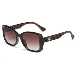 Nuevas gafas de sol tipo ojo de gato para mujer, montura grande negra, protección UV400, montura de plástico y Metal, gafas de sol de clase 2 RG 99065 - Product Image 4