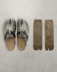 Sandalias Planas de Moda JiuZhou de Lujo para Mujer, Diseño Casual, Alta Calidad, con Pelo de Caballo para Suela Suave Antideslizante - Product Image 3