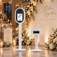 Machine de photomaton ouvert commerciale en libre-service pour la location d'événements, les fêtes, les expositions et la vente au détail
