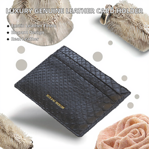 Cartera de Cuero Genuino de Lujo Premium para Tarjetas de Crédito - Product Image 2