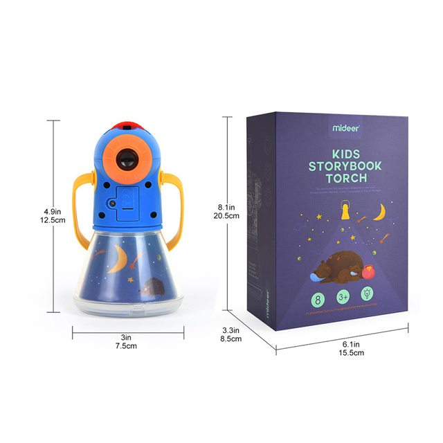 LED Christmas Gift Projection Multifunction Kids Story Sleep Luminous Toys Children Halloween Cosply Night Lamp