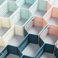 A2796 Boîte de rangement modulaire rectangulaire en aluminium et plastique PP, avec tiroirs, pour sous-vêtements et articles de rangement en vrac, pour l'exportation