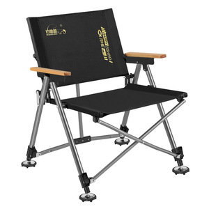 Silla de Pesca Portátil Estilo Europeo, Color Azul Cielo, Plegable, Patas Ajustables, Función Reclinable, Uso en Exteriores - Product Image 2