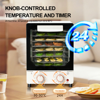 LGO RVS 8-laags voedseldroger verwarming gedroogd fruit huishoudelijk gebruik elektrische voedseldehydrator