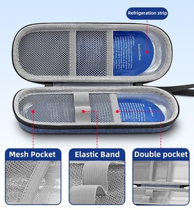 Precio bajo, impermeable, nailon, portátil, EVA, poliéster duro, bolsa enfriadora de insulina, estuche de viaje para diabéticos - Product Image 3