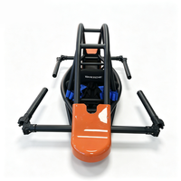 Nouveau Gyroplan à Siège Unique T-MOTOR, Avion Ultraléger à Châssis en Fibre de Carbone, Alimenté par Batterie, Décollage Vertical, Télécommande