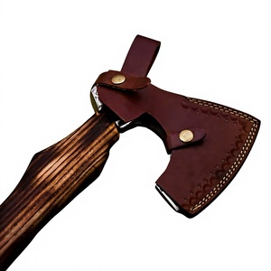High Quality Damascus <b>Axe</b> Camping Survival Industrial Grade Stainless Steel <b>Axe</b> Head Wood <b>Handle</b> Professional Portable <b>Axe</b> - Product Image 4