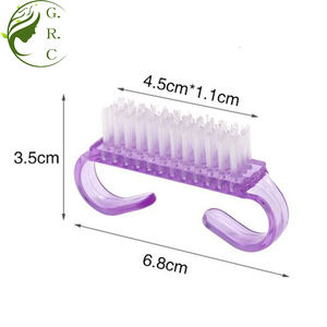 Bk40A Vente en gros Brosse à ongles en plastique acrylique durable en nylon personnalisée Fabricant de brosses à poussière pour l'<span class=keywords><strong>art</strong></span> des ongles Brosse à poussière pour les ongles - Product Image 3