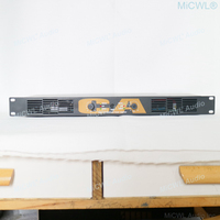 Amplificateur de puissance numérique CA450 à deux canaux 2400W 2x450 Watt RMS AMP 2 voies fonction de pontage 19 "1U conception de rack