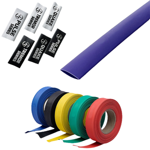 Aplor 20mm Grün Gelb 2:1 Schrumpf schlauch PE Schrumpf bares Material 25mm Innen durchmesser Kabel hülsen zum Schutz - Product Image 4