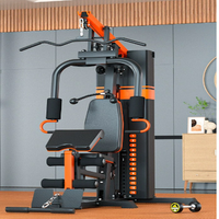 Station d'entraînement multifonctionnelle en acier pour la musculation à domicile, équipement de fitness intérieur