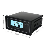 Pièces détachées SUNHO RO TDS-230, mètre numérique TDS, affichage numérique, 0-20/200/2000ppm, instrument de surveillance de la pureté de l'eau, sonde assortie 1 an