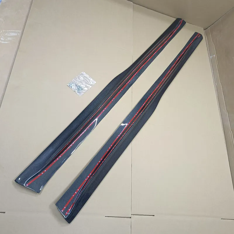 Psm Stijl F82 M4 Carbon Fiber Side Skirts Body Kits Voor Bmw