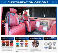 Sièges de voiture de luxe personnalisés, sièges VIP Capton pour Mercedes Benz Sprinter, siège VIP pour fourgonnette W906