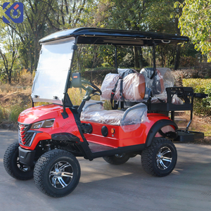 CAMP 4 <strong>Seater</strong> Club <strong>Car</strong> Lifted Golf Cart <strong>Electric</strong> Powered Luxury 4 Passenger <strong>Electric</strong> Golf <strong>Car</strong> for Sale - Product Image 1