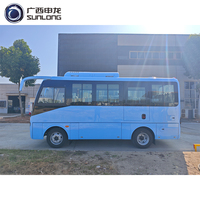 Nouveau modèle très demandé : Autocar électrique de luxe Sunlong HQK6602, 18 places, conduite à gauche, automatique, Euro 6, 91-110 km/h